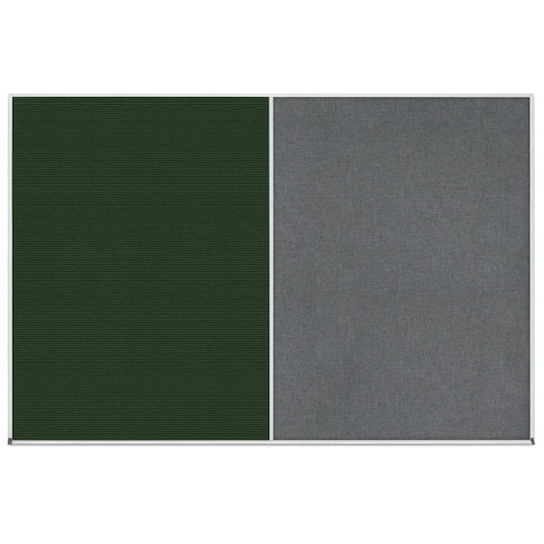 Enclosed Corkboard, 1 Door, 24"x36", 4" Fra